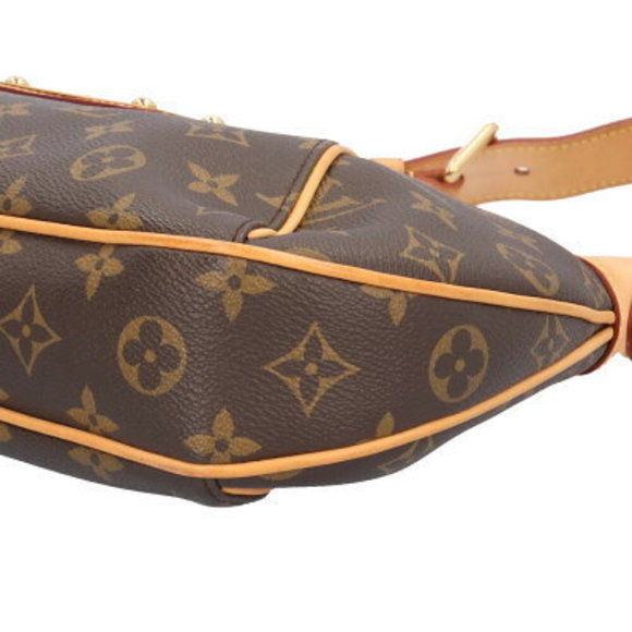 Louis Vuitton Brown Canvas Monogram Shoulder Bag Thames - Picture 7 of 9